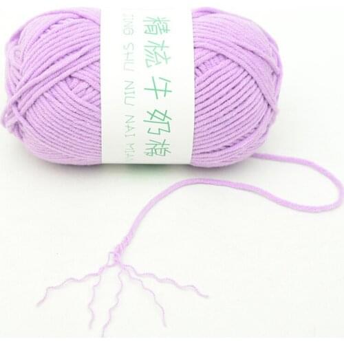 1*50g ball Combed milk cotton Handknitting Yarn 100% wool yarn baby yarn