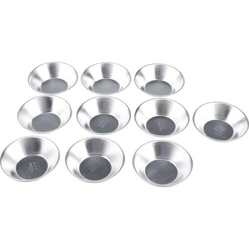 10PCS Model Colored Palette Mixing Color Toning Tray Contain Oil Paints Bowl