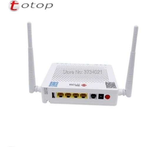 2020 New Arrival ZTE ONU Router F663NV3a GPON ONT 1GE+3FE+1Voice+1USB+WIFI 2.4G Service for VoIP, Internet, IPTV , WiFi