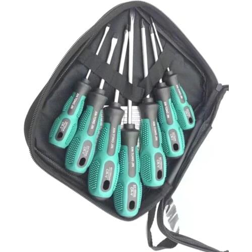 7 pcs Insulated PP Handle Hand Screwdriver Screw Driver Electricians Repair Tool Multi Tool Hand Tools