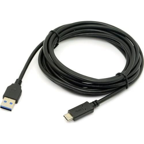 CYSM 10ft 3m USB 3.0 3.1 Type C Male Connector to Standard Type A Male Data Cable for Nokia N1 Tablet &Mobile Phone