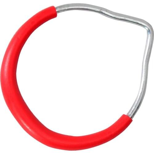 Kids Outdoor Gymnastic Ring Playground Accessories DIY Replacement Red