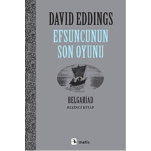 Efsuncunun Son Game David Eddings Metis Yayıncılık Literary Fantastic Novel (TURKISH)