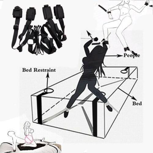 G Spot No Vibator Sex Erotic Toys For Women Couples Slave Neck Handcuffs Nylon BDSM Bondage Restraints Collar Fetish Sex Shop