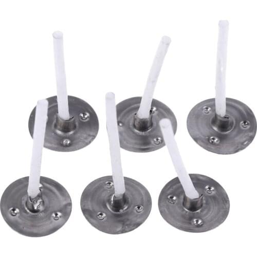 100Pcs Candles Mold Wick Tabs Candle Sustainer Candle accessories Making pure cotton Smokeless Wicks