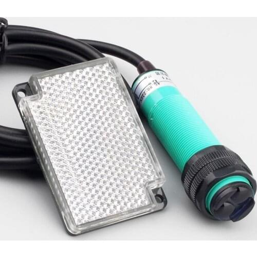 10-300CM 90-250V AC Normally Open E3F-R2Y1 Photoelectric Switch Infrared Proximity Sensor Inductive With Reflector Board IP65
