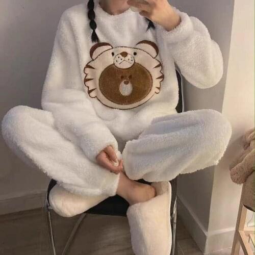 Женские плюшевые пижамы HBEN China At AliExpress