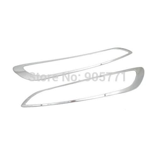 Chrome Head Light Trim for Jeep Cherokee (KL) 2014 UP Free Shipping