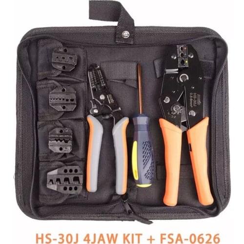 HS-30J 4JAWS for A03BC/A26TW/A10/A35WF mult tool ratchet crimper pliers Kits Wire Stripper Cable Cutters crimping tool