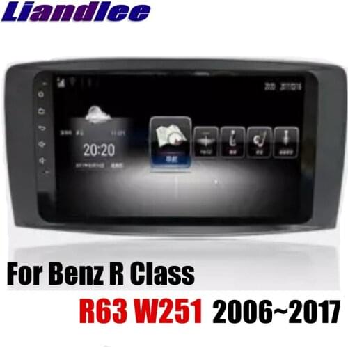 Liandlee Car Multimedia Player NAVI For Mercedes Benz MB R Class R63 W251 R280 R300 R320 2006~2017 Radio Stereo GPS Navigation