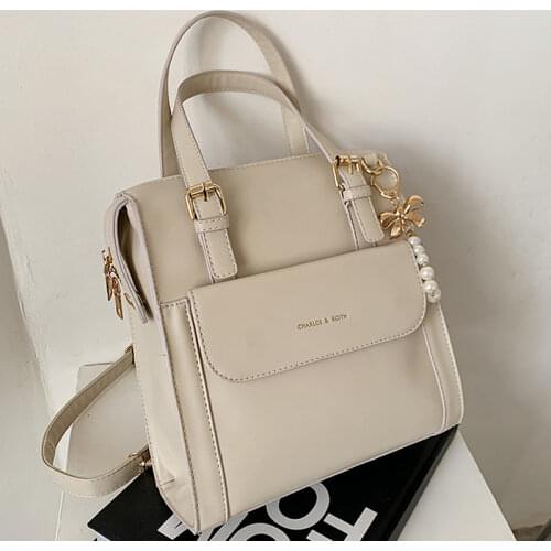 2021 Spring Women Fashion Backpack Female High Quality Soft Leather Book School Bags For Teenage Girls Travel Rucksacks