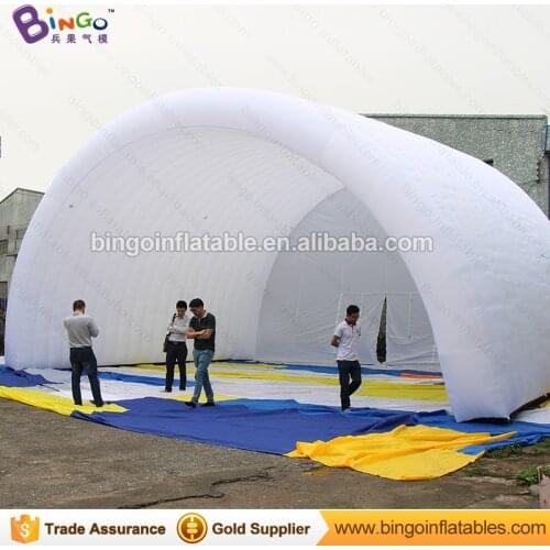 Free Shipping 33x26x20 ft Inflatable Stage Canopy / Inflatable Cover Tent For Wedding Party Show Tents Toy With Blower