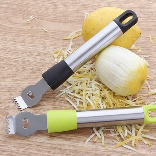 Lemon Peeler Stainless Steel Lemon Zester Grater Lime Orange Citrus Fruit Grater Peeling Knife Kitchen Gadgets Bar Accessories