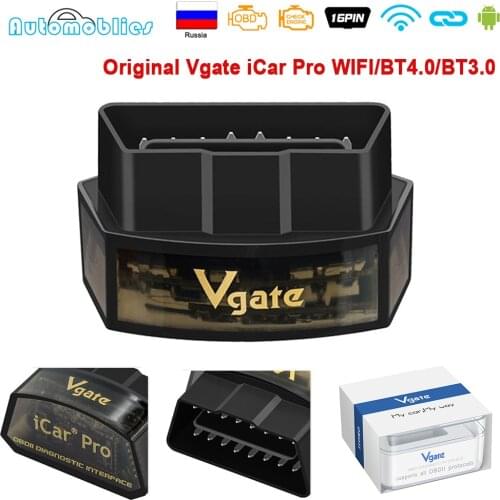 OBD2 Vgate iCar Pro ELM327 Scanner OBD 2 WIFI Bluetooth-Compatible 4.0 For Android/IOS Car Diagnostic Auto Tool PK ELM 327 V 1 5
