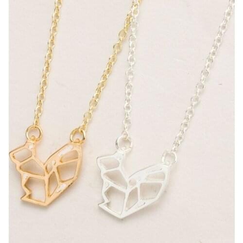 Wholesale 10pc/lot Bright Silver Collarbone Squirrel Necklace Animal Pendant Necklace Jewelry For Women Girls Kids