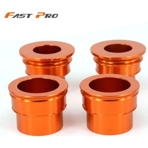 Front Rear Wheel Hub Spacers Kit For KTM SX SXF XCF EXC EXCF EXCW XCW SMR 125 150 200 250 300 350 400 450 500 525 530 2003-2015
