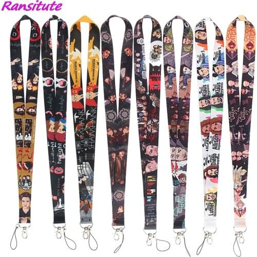 Ransitute R1702 Movie Series Vampire Umbrella Academy Lanyard Badge ID Lanyards Phone Rope Key Lanyard Neck Straps Accessories