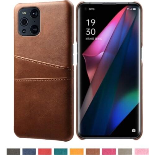 Card Slots Wallet Cover For OPPO Find X3 Pro Lite X3Neo Coque Business Phone Case For Oppo Find X3 Neo Pro X3Lite Capa Funda