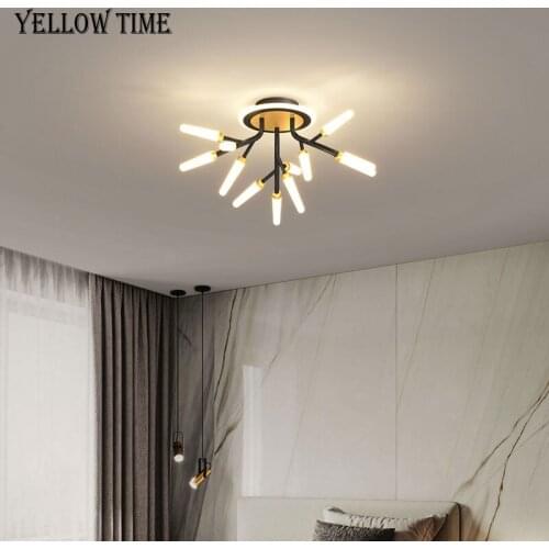 Modern LED Chandelier Decor Ceiling Chandeliers For Living room Bedroom Dining room Kitchen LED Lustre Acrylic Lamp Luminaries