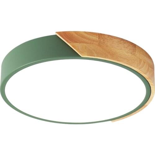 Led Ceiling Lights Living Room Nordic Oak App DimmableRound Multicolor Ceiling Light Fixture ZMAlloy Led Ceiling Lamp Bedroom