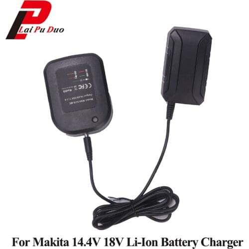 BL1430 BL1830 Li-ion Battery Charger 1A Charging Current For Makita 14.4V 18V BL1840 LXT200 LXT400 DC18RA DC18RC Power tool