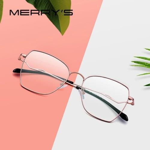 MERRYS Women Fashion Trending Glasses Frame Ladies Myopia Prescription Optical Eyeglasses S2021