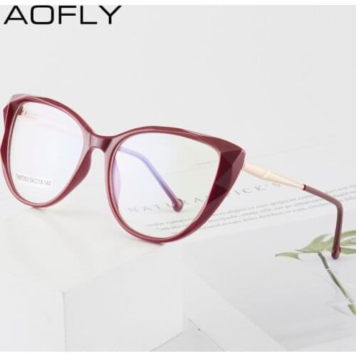 AOFLY Women's Glasses And Cases