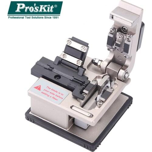 Pros'kit FB-1688 Precision Optical Fiber Cutting Machine High Precision Fiber Optic Cleaver FTTH Fiber Cold Crimping Tools