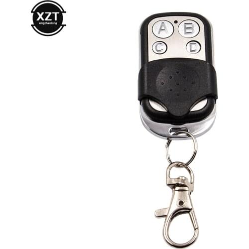 4 keys Wireless 433 MHz Electric Gate Garage Door Remote Control ABCD Key Fob Controller RF Universal Remote Control Wholesale