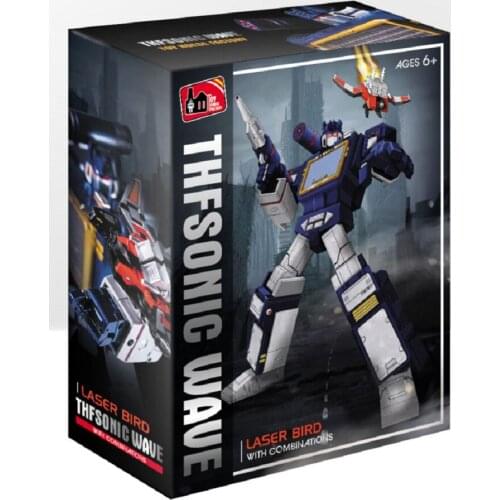 KBB Transformers THF 01J MP13 Soundwave Laserbeak Ultra Magnus Megatron Model Anime Figures Favorites Collect Ornaments