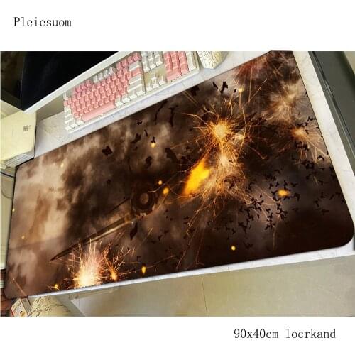 War thunder mouse pad gamer Indie Pop mousepad 900x400x4mm rubber desk mat Aestheticism gaming pc game keyboard mats oversized