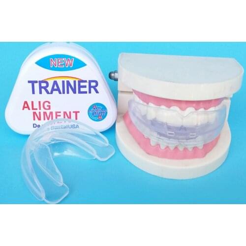 New Upgraded Version 1pcs No Odor Teeth Braces Dental Tooth Orthodontic Appliance Trainer Alignment Braces Dental Teeth Care