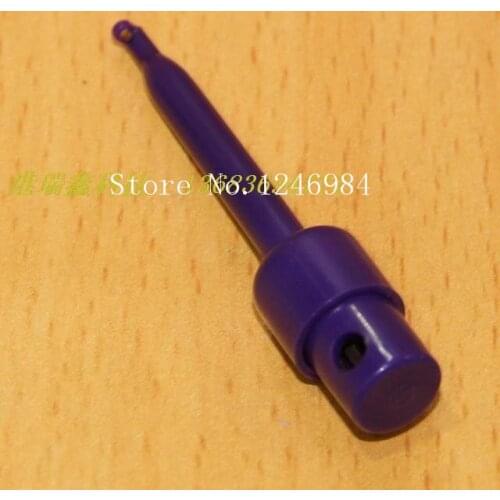 [SA]Power Accessories big test hook test clip connector plug Test Clip Violet blue red black gree --100pcs/lot