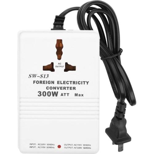 SW-S13 300W Step-Up and Down Voltage Converter Transformer From 220 To 110V and 220 To 110V Voltage Converter