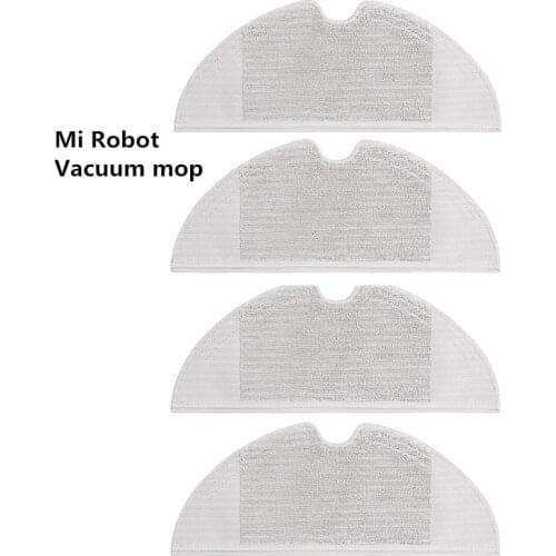 4pcs Washable Accessories Mop Cloth For Mi Robot Vacuum mop 1c STYTJ01ZHM Robot Vacuum Cleaner Parts Kits