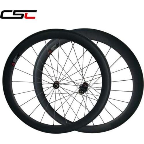 Cycle 700c Carbon 25mm wide 38/50/60/88mm height clincher road DT 240 straight pull hub carbon wheels Road Bike