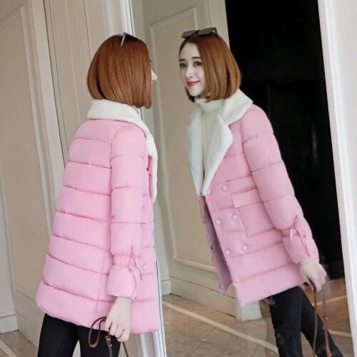 Women Coat Winter Faux Fur Warm Outwear Casual Coat Plush Linner Thick Wool Coats for