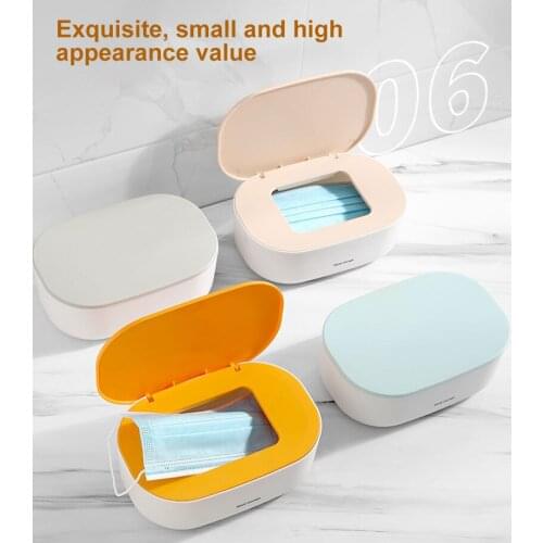 1PC Paper Mask Storage Box Wet Tissue Box Seal Baby Wipes Dispenser Holder Household Plastic Dust-proof Tissue Box with Lid