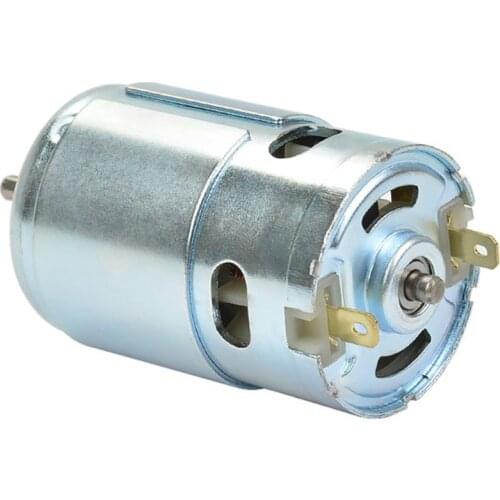 895 Motor Double Ball Round Shaft Double Bearing Ball Bearing Gear Motor Brush DC Motor Lawn Mower Electric Motor
