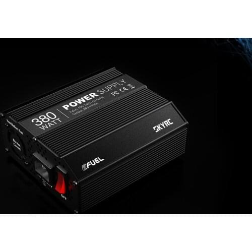 SKYRC 380W Power Supply 100-200V AC to 24V DC Power Supply Adapter for SKYRC B6 B6 Nano ISDT Q6 Plus e4Q HOTA D6 DC Charger