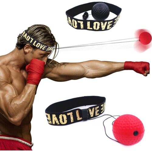 Boxing Reflex Speed Ball with Headband MMA Muay Thai Fight Ball For Drop shipping Exercise Improving Speed Reactions Punch