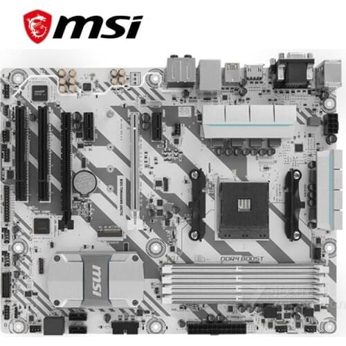 For MSI B350 TOMAHAWK ARCT Motherboard Socket AM4 DDR4 For AMD B450M B450M M.2 USB3.0 Original Desktop Mainboard Used Mainboard