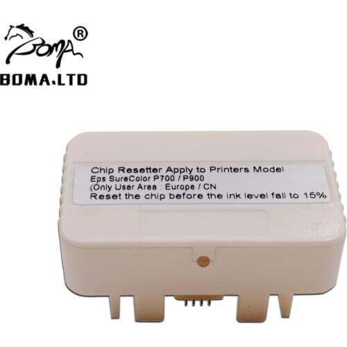 Europe T46 T46S P700 P900 Original Cartridge Chip Resetter For Epson SureColor SC-P700 SC-P900 Printer