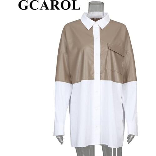 Блузки с принтом GCAROL China At AliExpress