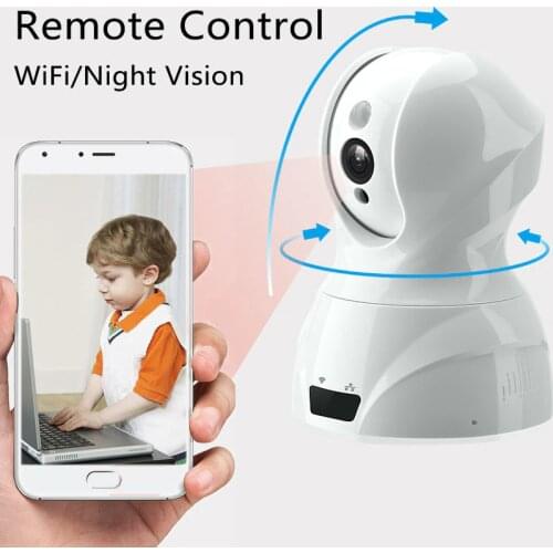 Buy Fujikam Wifi Camera IP Pan Tilt Night Vision HD 720P Video Baby Monitor Remote Home Security with Two way Audio App. MIPC