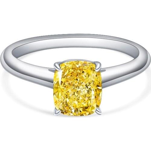 S925 Sterling Silver Ring Gold Diamond Luxury Women Original Design Unique Engagement Elegant Exquisite dazzling Wedding Jewelry