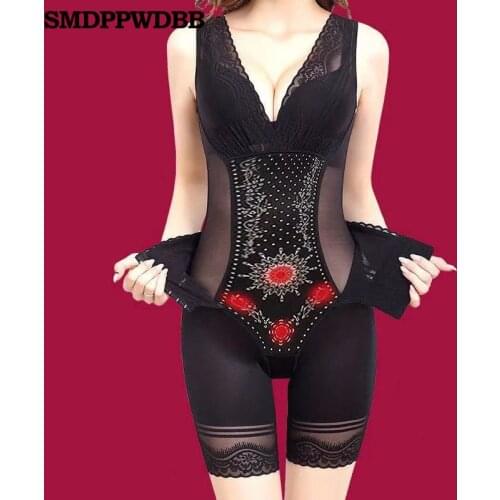 Full Body Shapewear Tummy Control Waist Trainer Corset Women Binders and Shapers Thigh Trimmer Butt Lifter Slimming Underwear