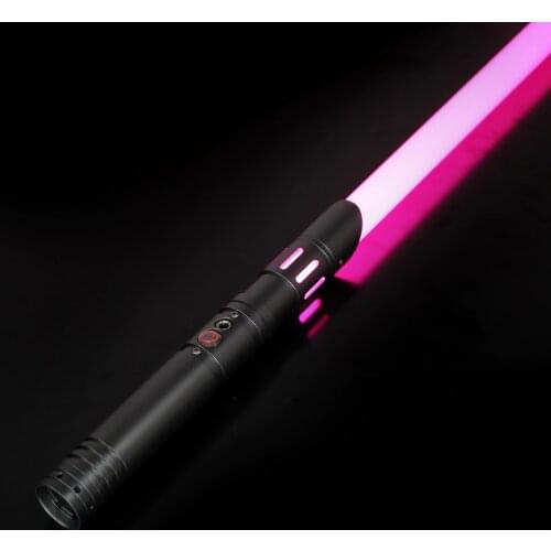 LGT Lightsaber -Metal Hilt Force FX Heavy Dueling Light Saber Infinite Color Changing with 9 Sound Fonts Sensitive Smooth Swing