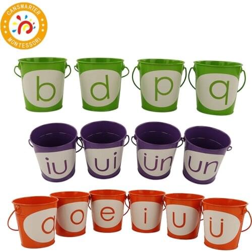 Montessori Material Language Learning Pinyin Chinese Characters Baby Early Educational Learning Chinese