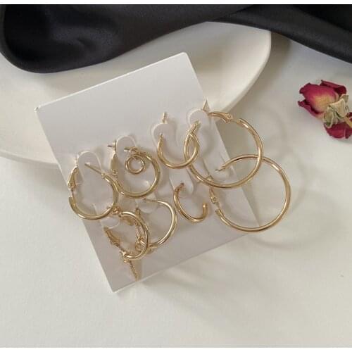 Fashion Earrings for Women Jewelry Piercing Brincos 2021 Trand Ear Cuff Woman Summer Ear Rings Statement Bijoux